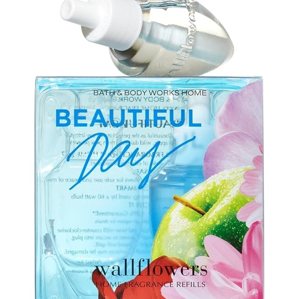 Bath & Body Works Beautiful Day Wallflowers Refill - Blue and Green